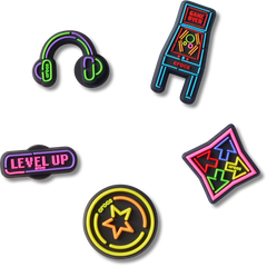 Level Up Gamer 5 Pack Jibbitz™ charms - Crocs for sale