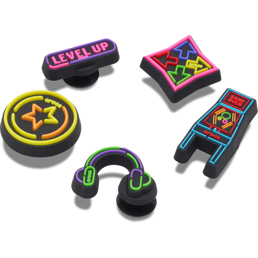 Level Up Gamer 5 Pack Jibbitz™ charms - Crocs for sale