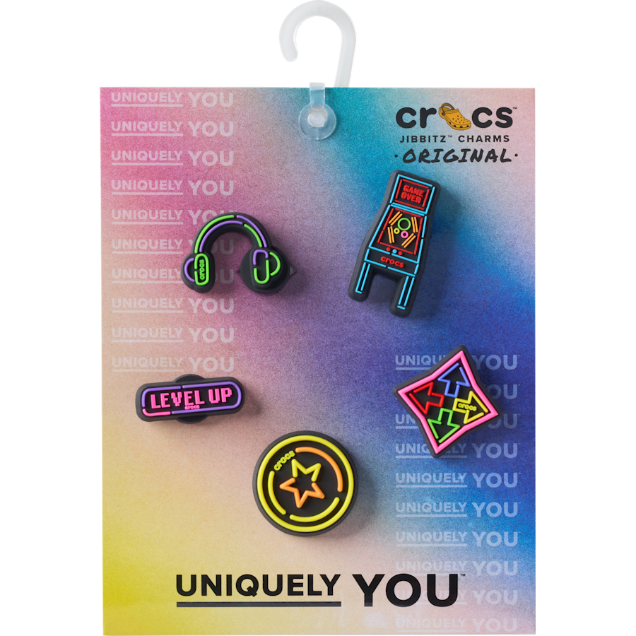 Level Up Gamer 5 Pack Jibbitz™ charms - Crocs for sale