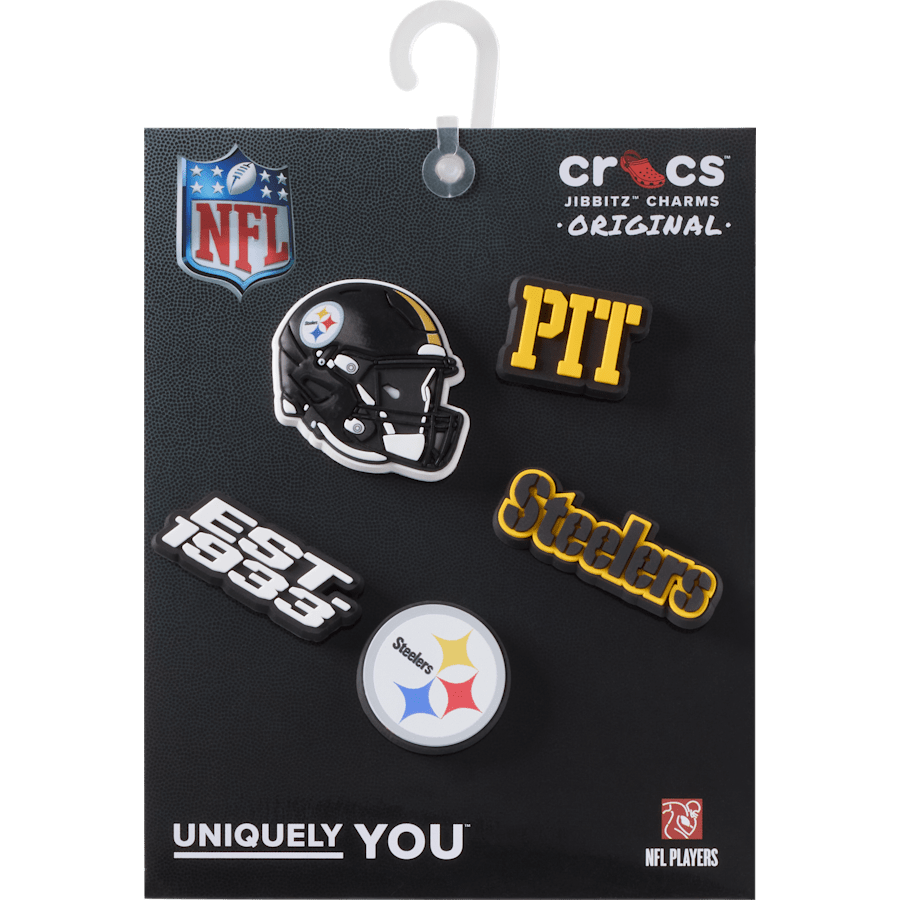 NFL Pittsburgh Steelers 5 Pack Jibbitz Shoe Charm - Crocs near me