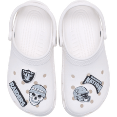 NFL Las Vegas Raiders 5 Pack Jibbitz Shoe Charm - Crocs near me