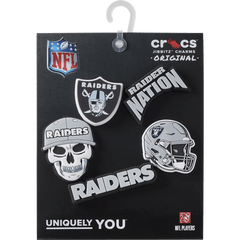 NFL Las Vegas Raiders 5 Pack Jibbitz Shoe Charm - Crocs near me