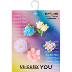 Beaded Flowers 5 Pack Jibbitz™ charms - Crocs US