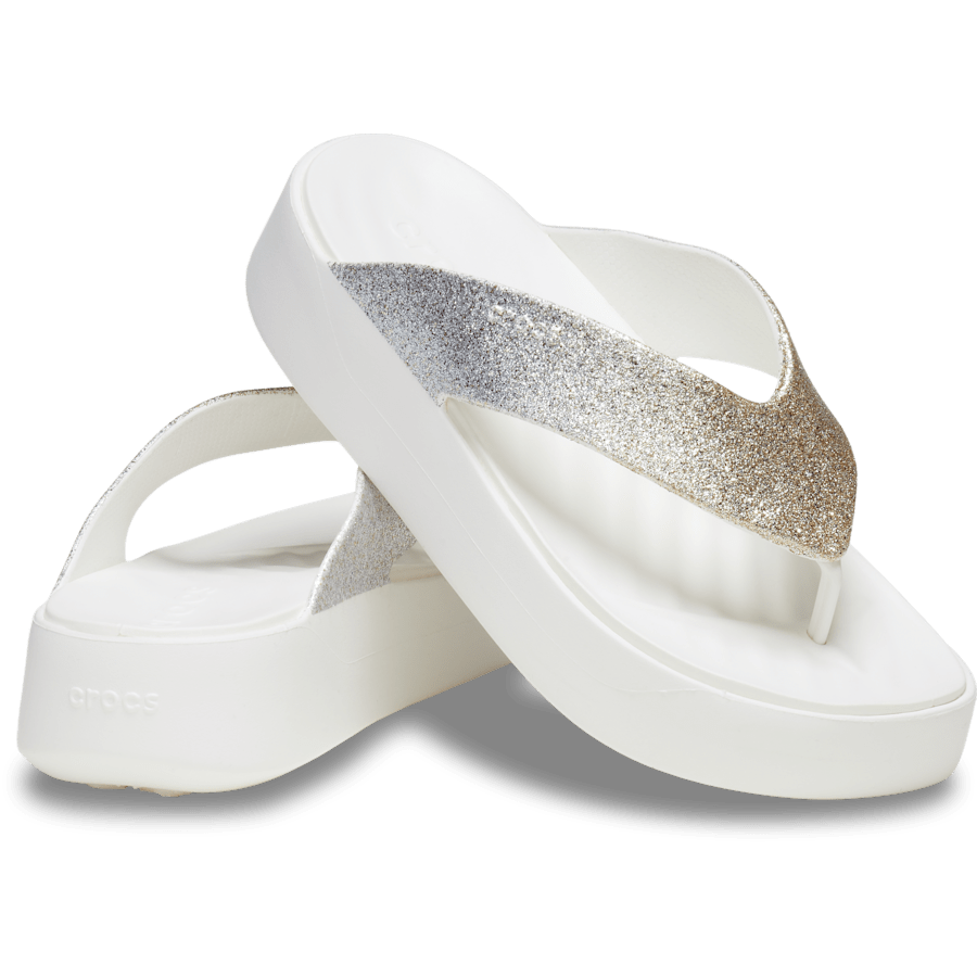Getaway Chunky Glitter Platform Flip - Crocs for sale