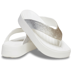 Getaway Chunky Glitter Platform Flip - Crocs for sale