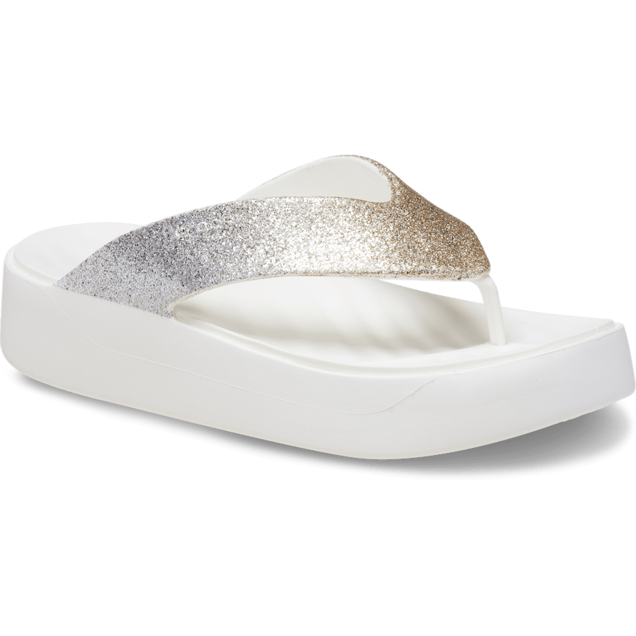 Getaway Chunky Glitter Platform Flip - Crocs for sale