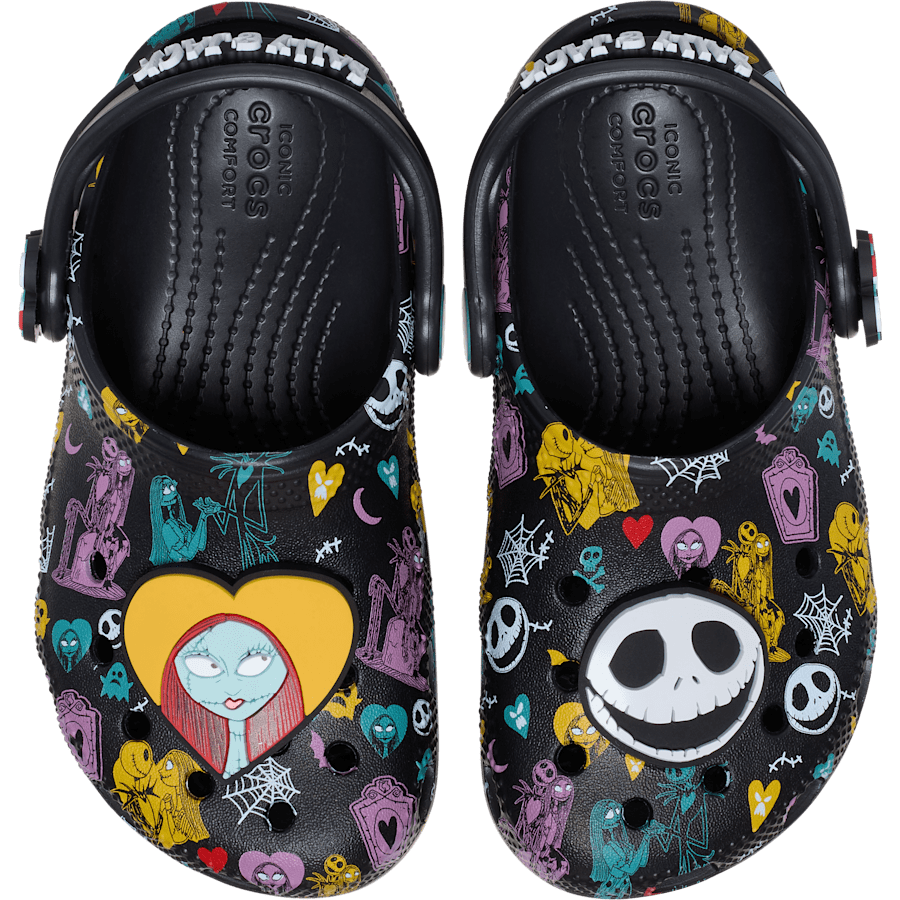 Toddlers’ Disney Tim Burton's The Nightmare Before Christmas Jack and Sally Classic Clog sale