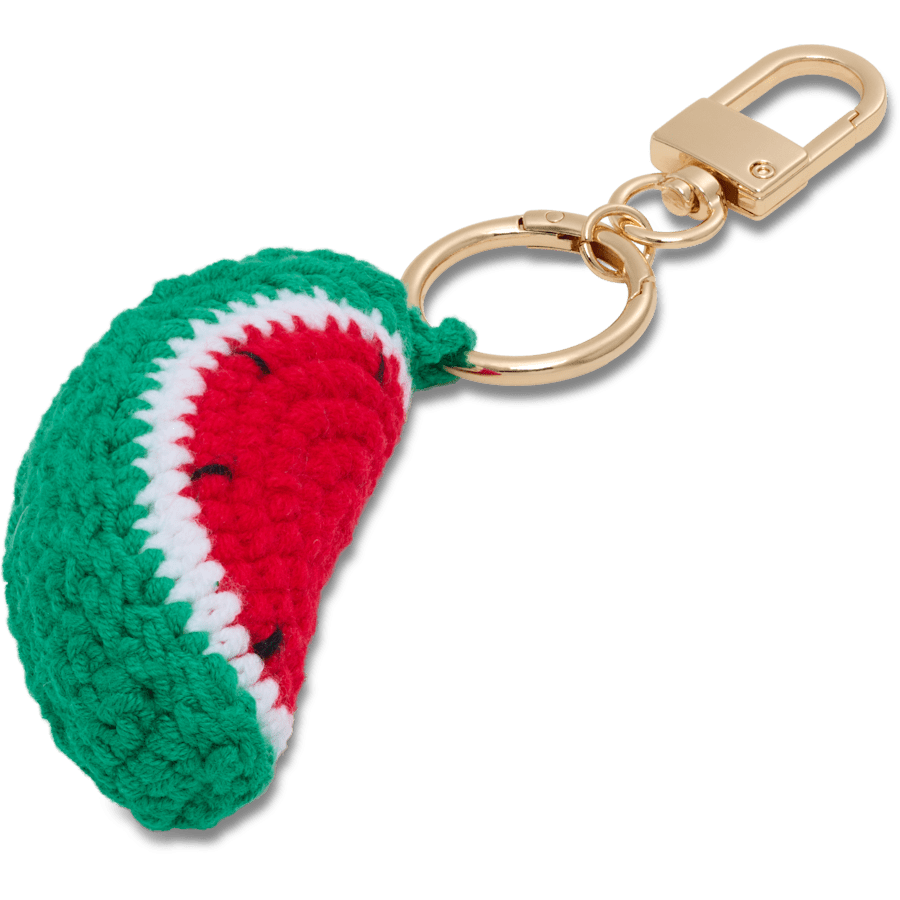 Crochet Watermelon Bag Charm - Crocs outlet