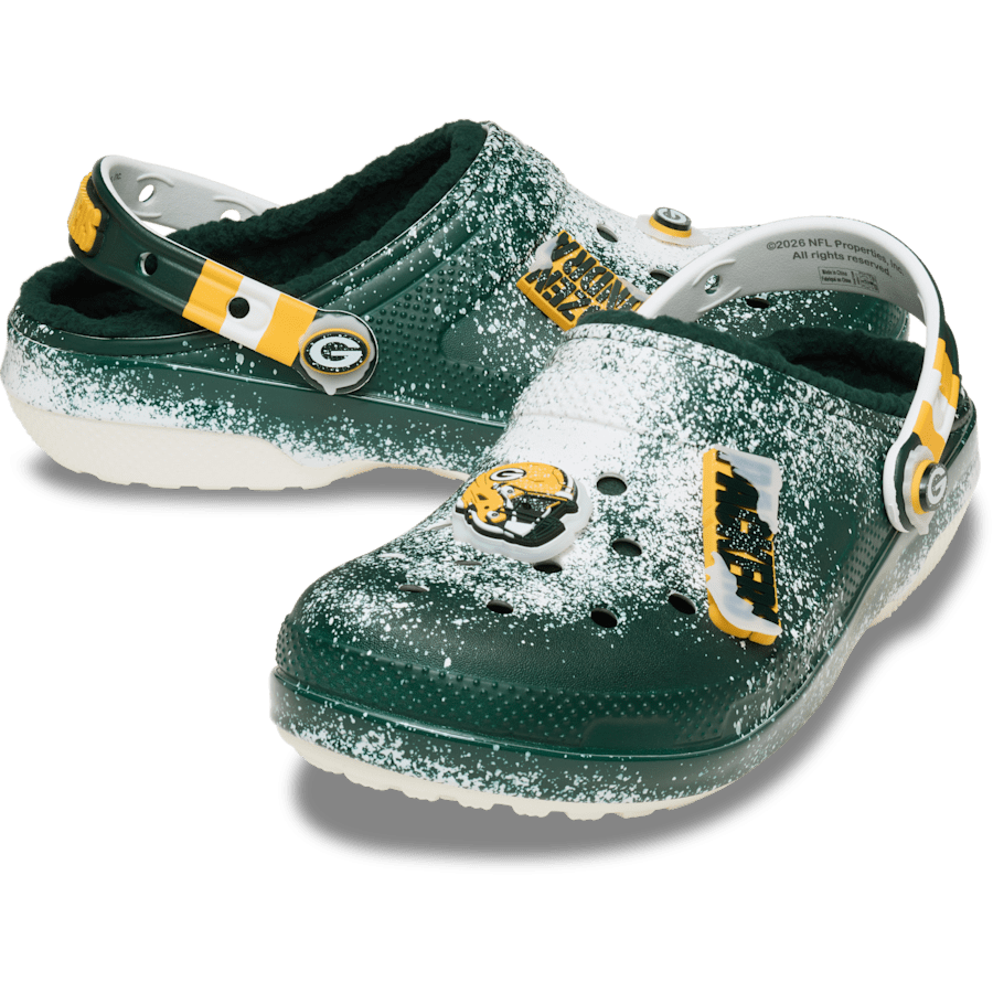 NFL Green Bay Packers Classic Lined Clog - Crocs online