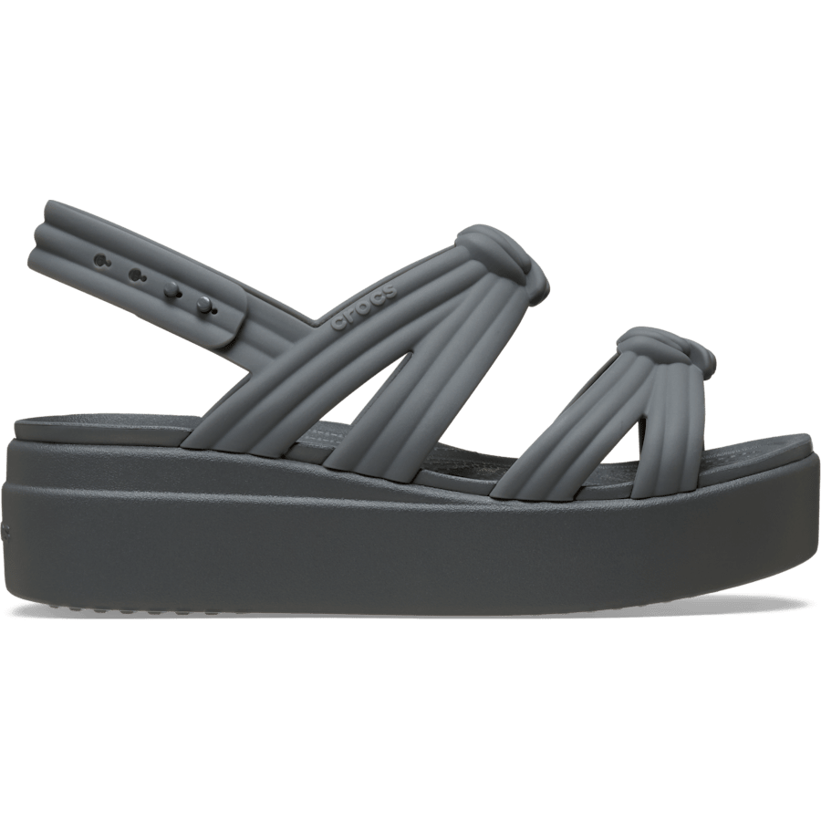 Brooklyn Knot Low Wedge - Crocs discount
