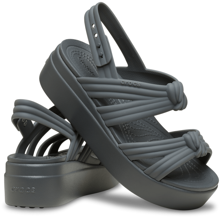 Brooklyn Knot Low Wedge - Crocs discount