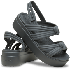 Brooklyn Knot Low Wedge - Crocs discount