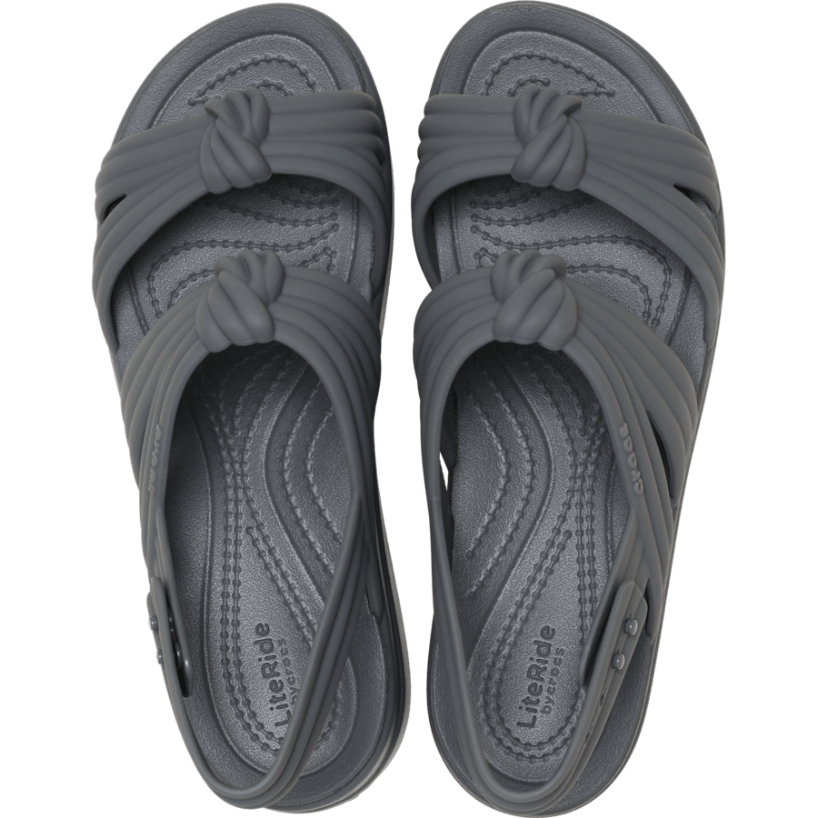 Brooklyn Knot Low Wedge - Crocs discount