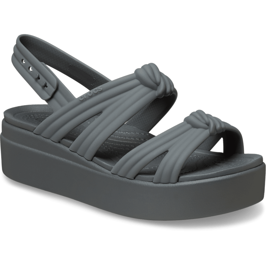 Brooklyn Knot Low Wedge - Crocs discount