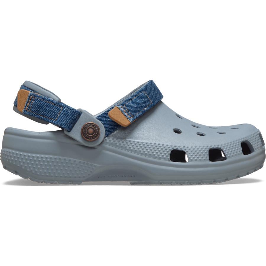 Kids' Classic Denim Adjustable Backstrap Clog - Crocs outlet