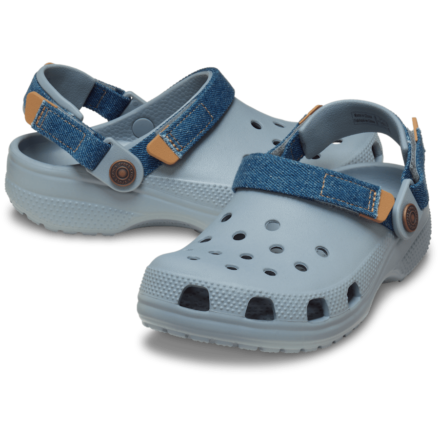 Kids' Classic Denim Adjustable Backstrap Clog - Crocs outlet