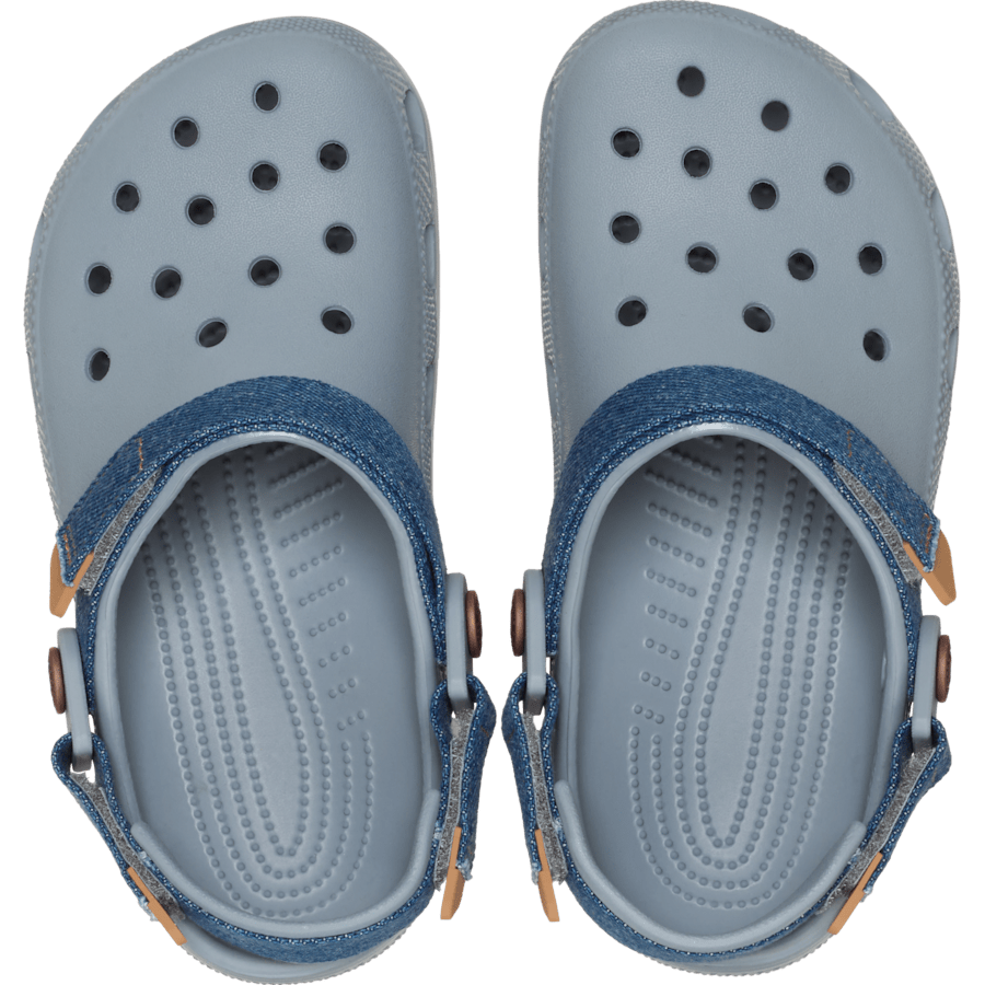 Kids' Classic Denim Adjustable Backstrap Clog - Crocs outlet