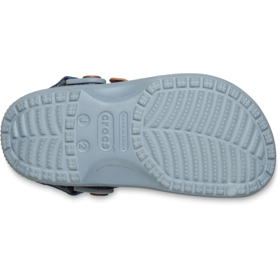 Kids' Classic Denim Adjustable Backstrap Clog - Crocs outlet