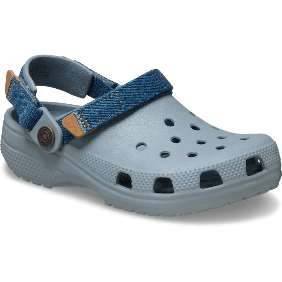 Kids' Classic Denim Adjustable Backstrap Clog - Crocs outlet