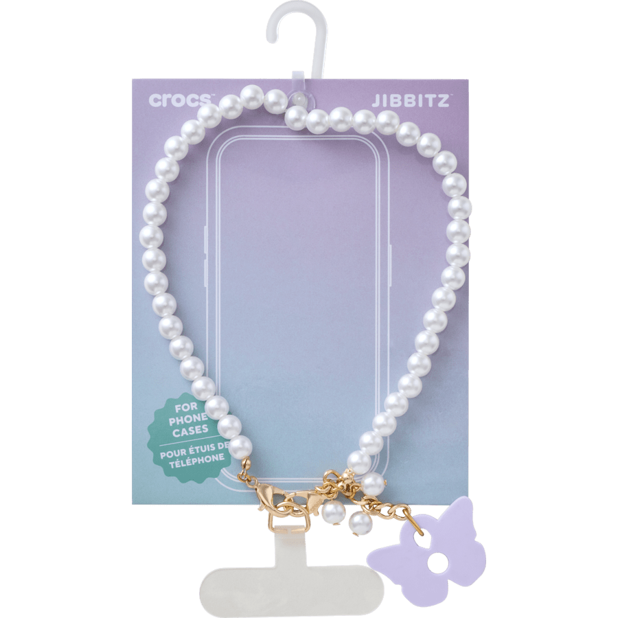 Baroque Pearl Phone Wristlet - Crocs on sale