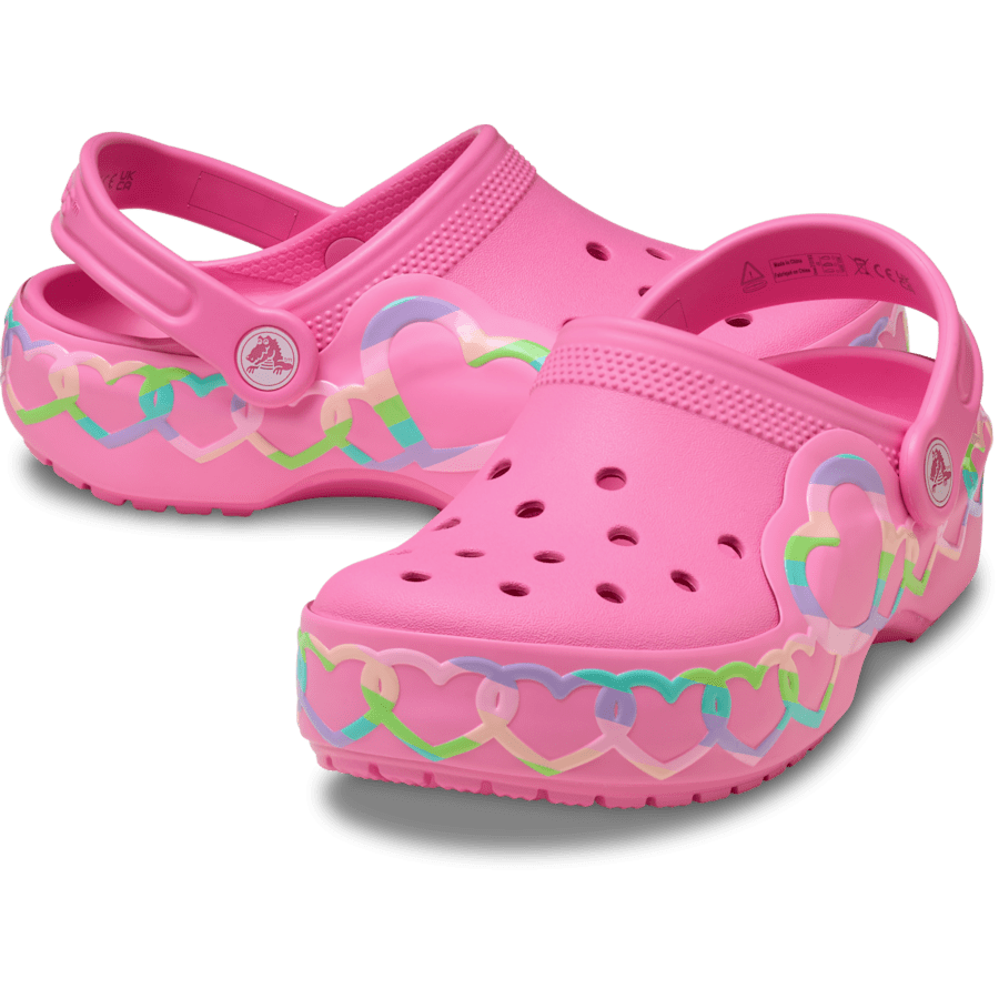 Kids' Classic Heart Lights Clog - Crocs outlet