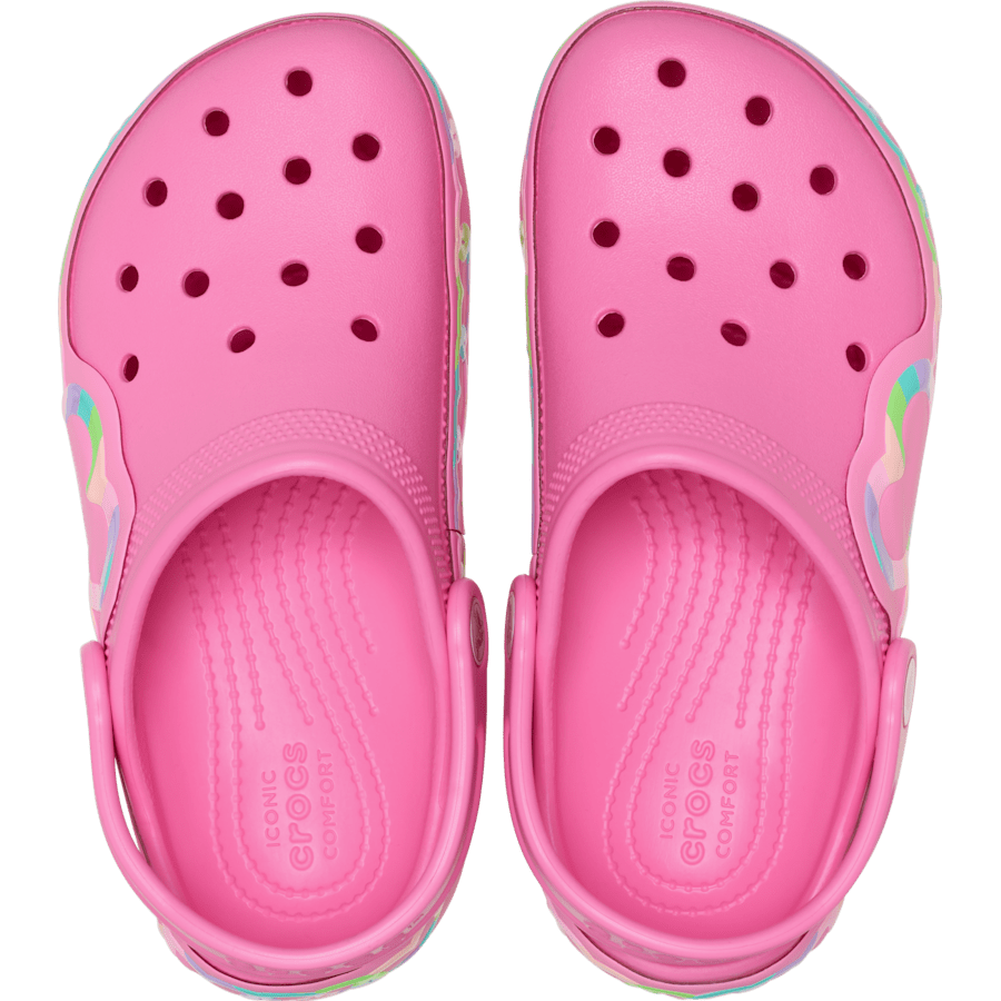 Kids' Classic Heart Lights Clog - Crocs outlet