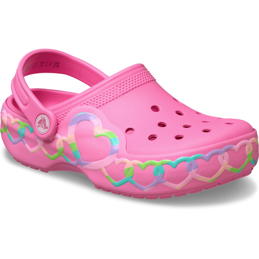 Kids' Classic Heart Lights Clog - Crocs outlet
