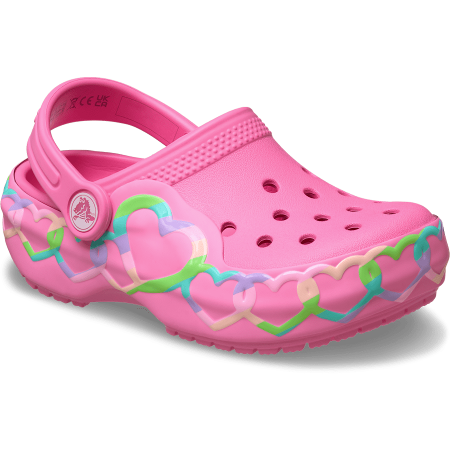 Toddler Classic Heart Lights Clog - Crocs near me